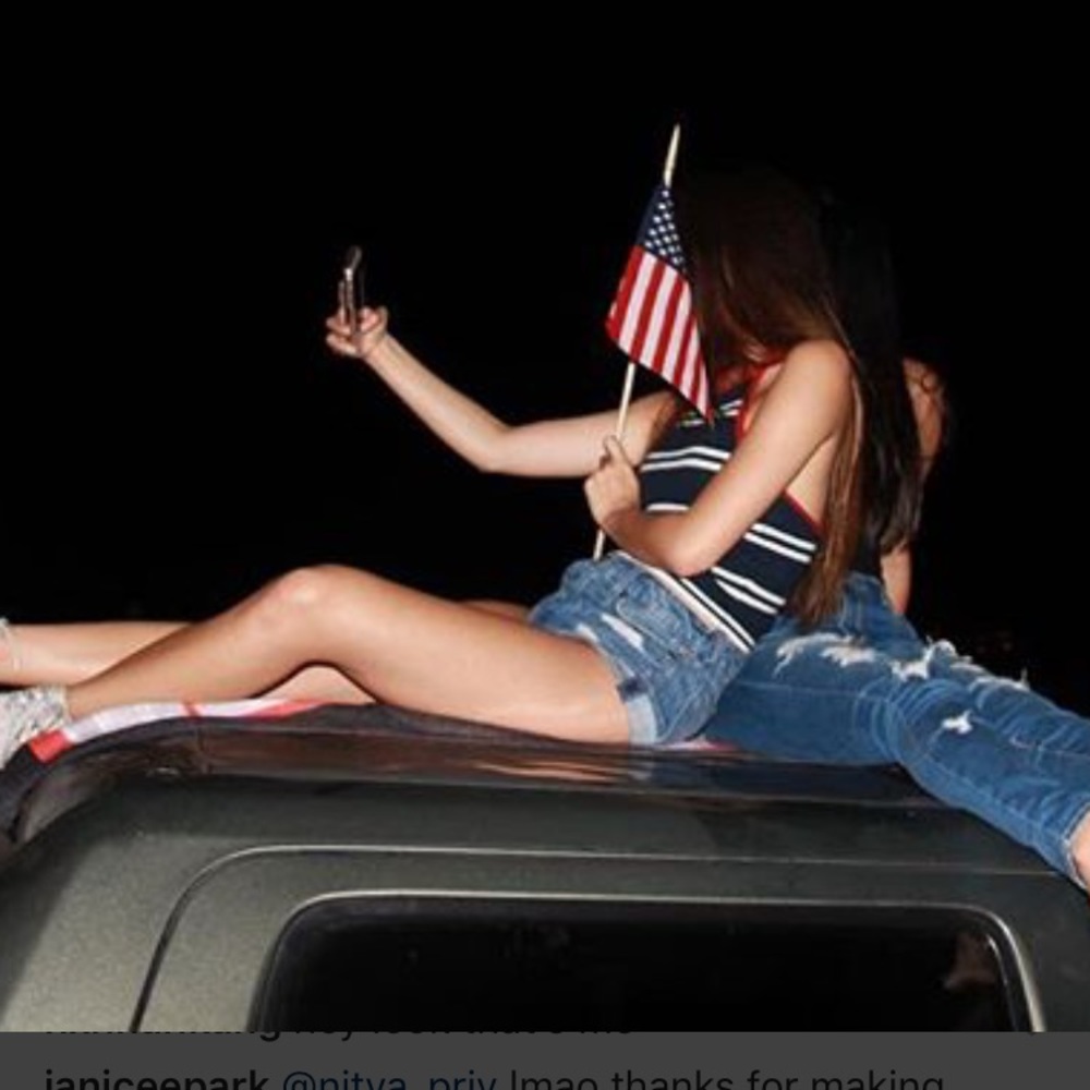 RED WHITE BLUE TANK